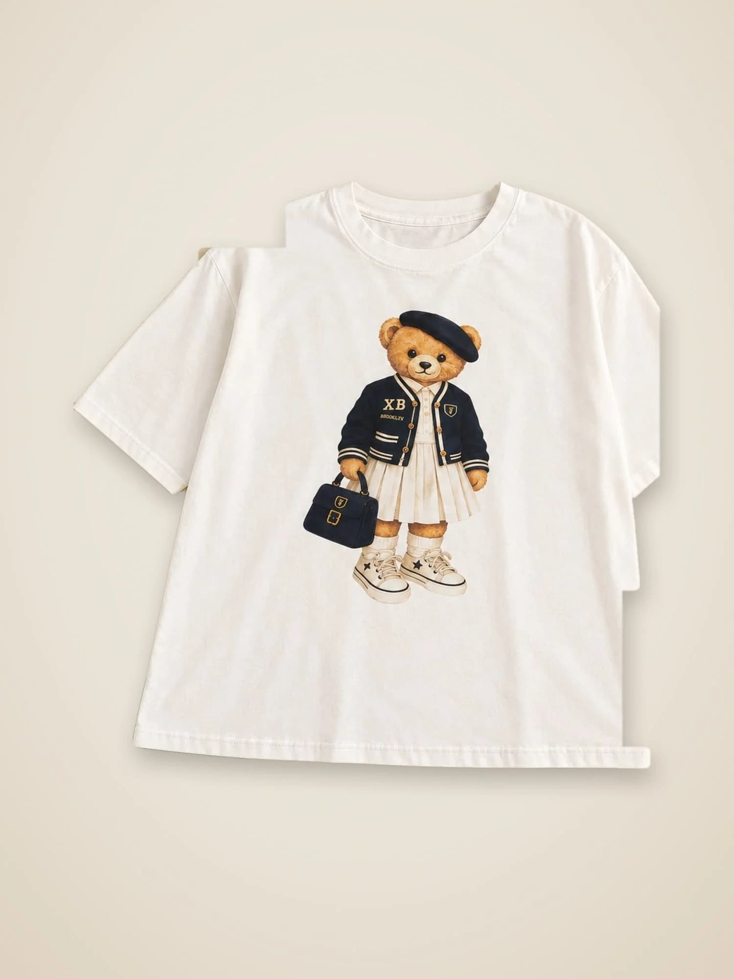Camiseta Oversized Ursinho, foto 1