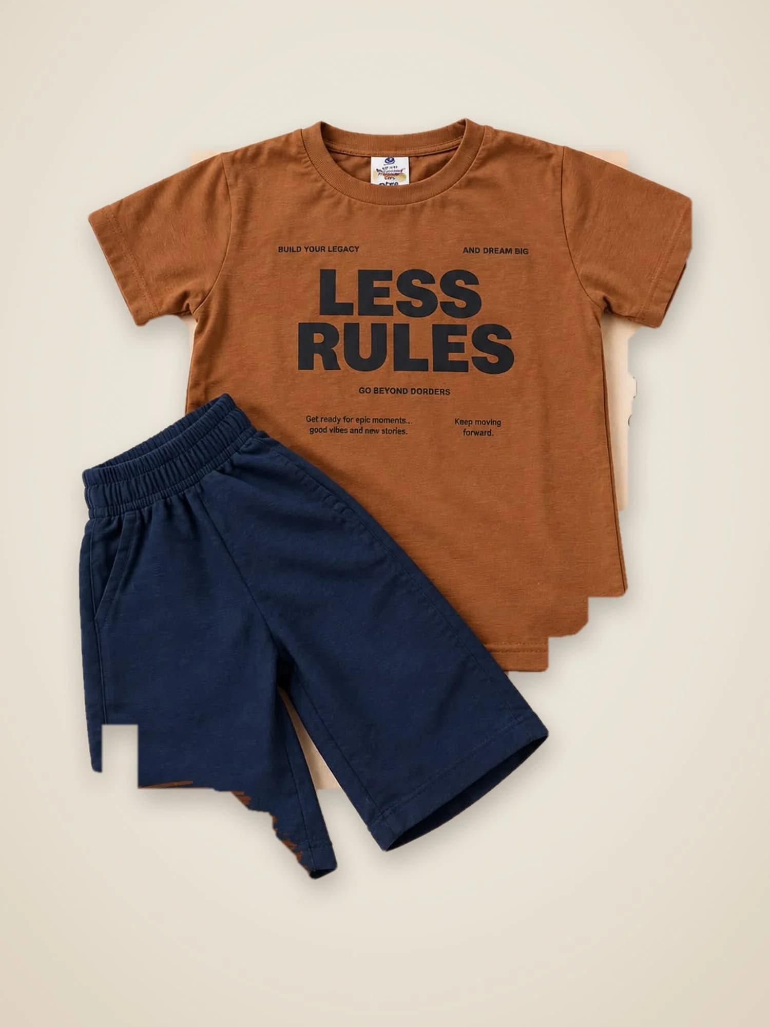 Conjunto Camiseta e Bermuda Less Rules, foto 1