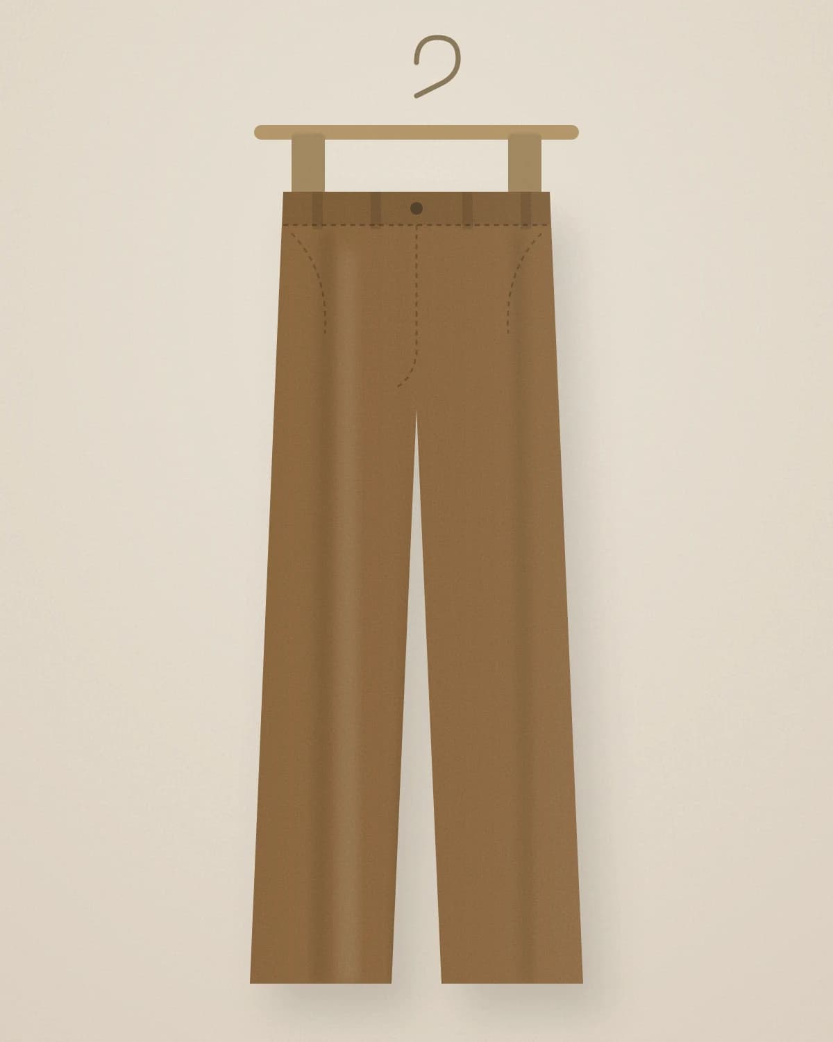 Calça Alfaiataria Caramelo